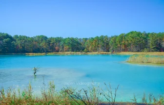 五色沼の絶景 コバルトブルーが美しい弁天沼