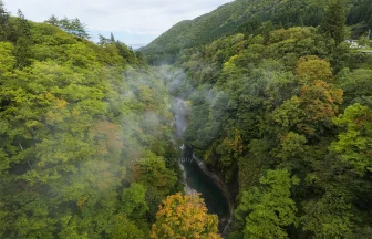 秋田県湯沢市 小安峡の絶景