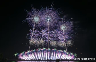 茨城県のイベント さかいふるさと祭り利根川大花火大会