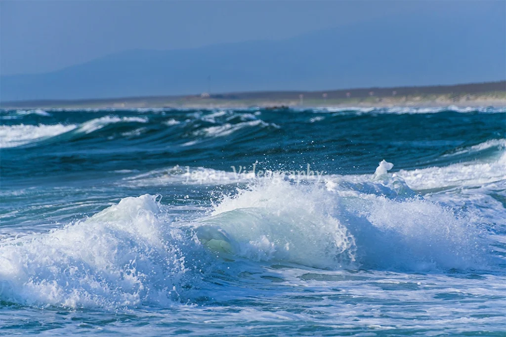 サーフィン発祥の地 湯野浜海水浴場の波