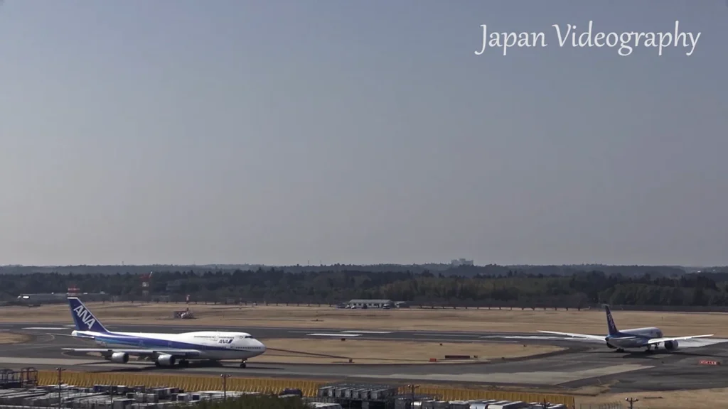 ANA Boeing 747 さよならチャーター 成田国際空港