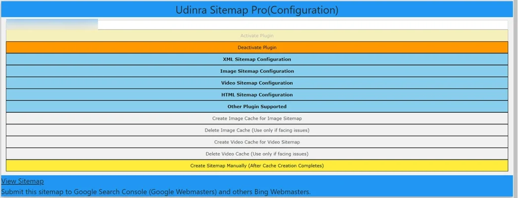 Udinra Sitemap Pro サイトマップ作成