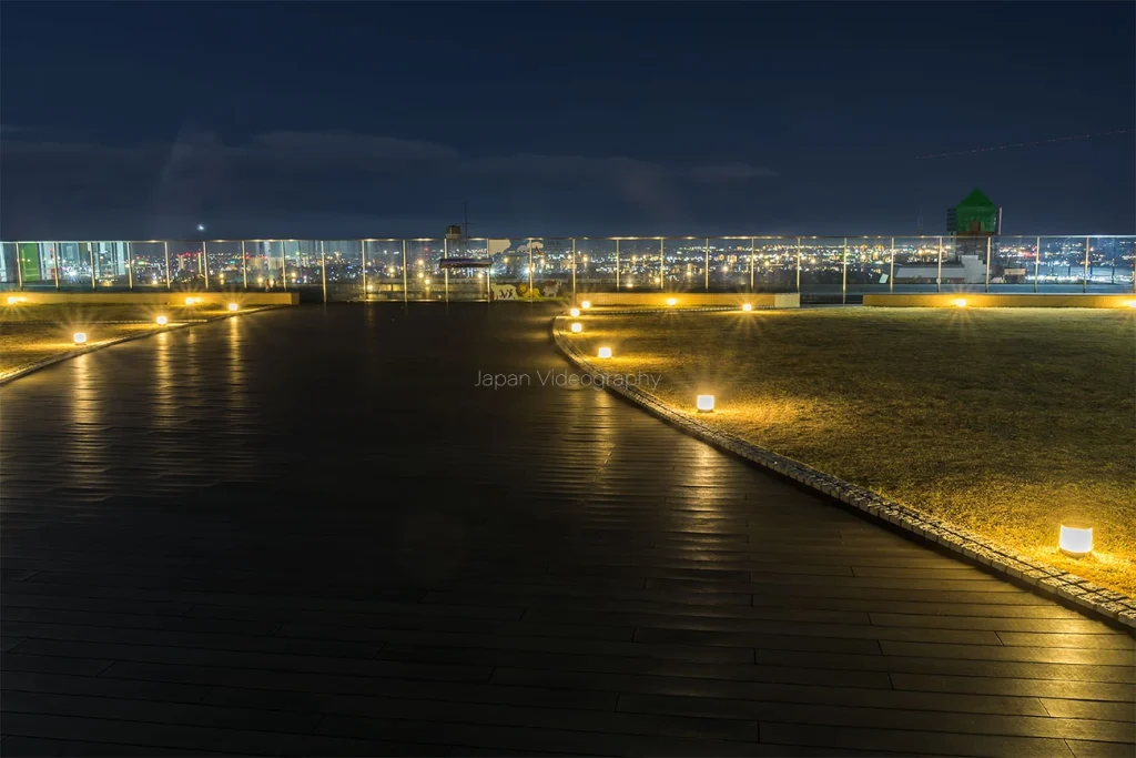 八木山動物公園駅から眺める夜景