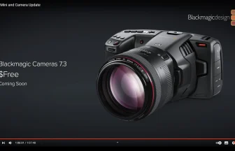 BlackMagic Cameras 7.3 カメラアップデート