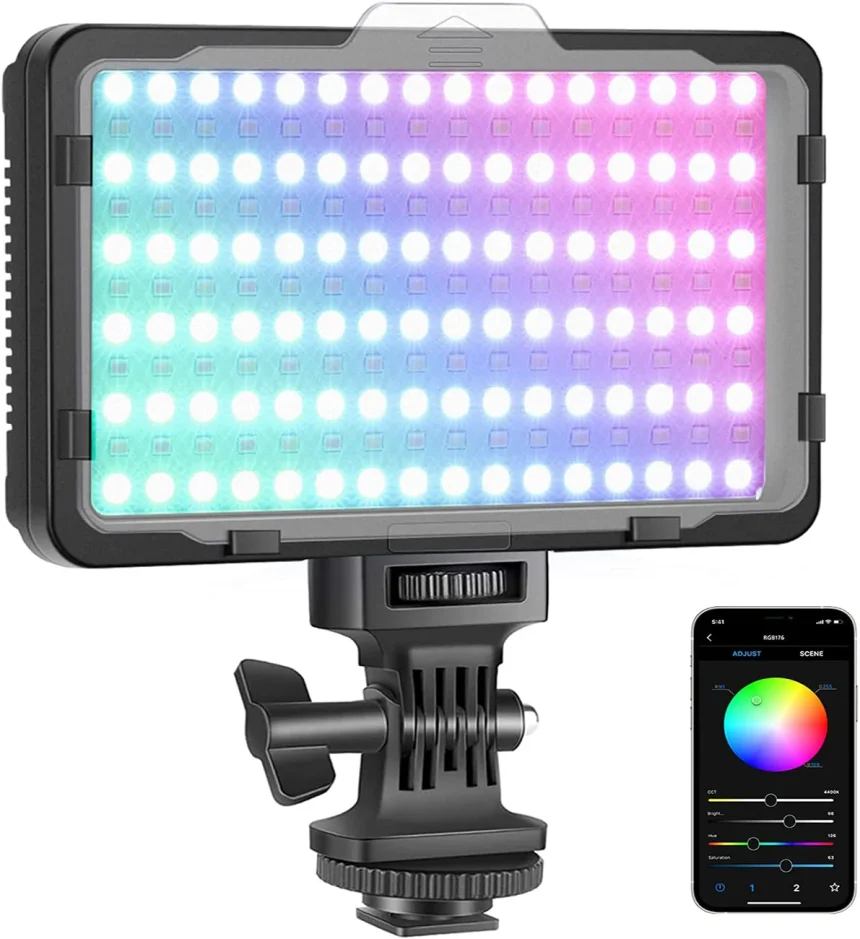 Neewer RGBフルカラービデオライト