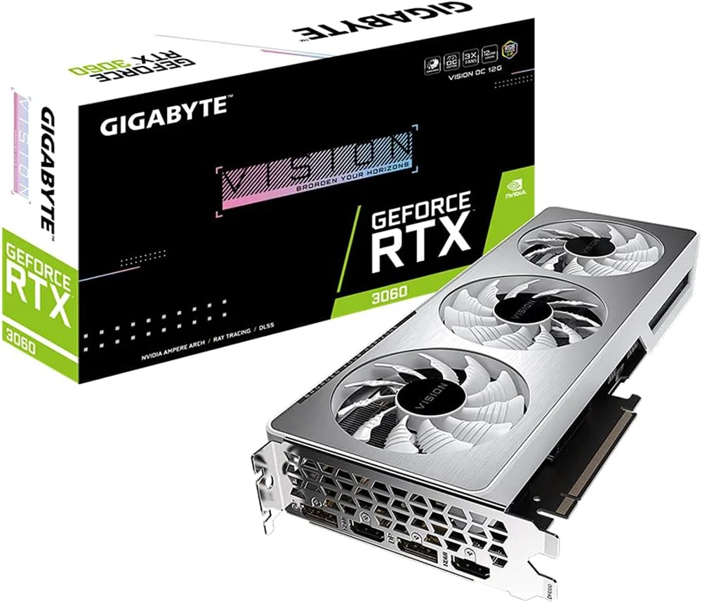 GIGABYTE NVIDIA GeForce RTX3060 搭載 グラフィックボード GDDR6 12GB 【国内正規代理店品】 GV-N3060VISION OC-12GD R2.0